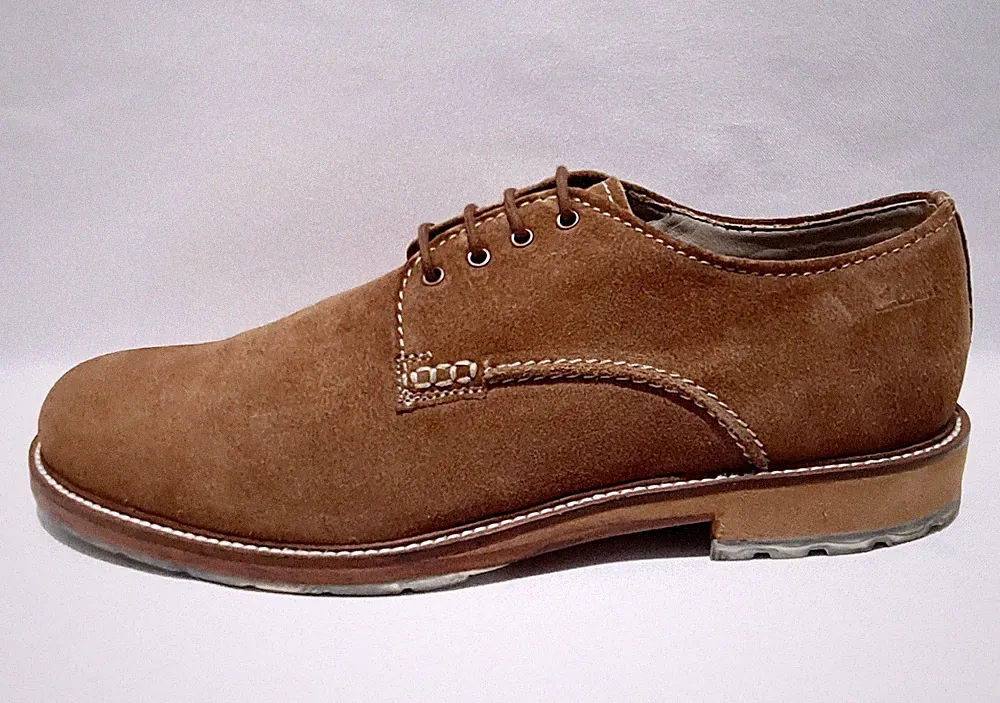 Herren Clarks Schuhe Größe 10 UK "Arton Walk" neu verpackt braun Wildleder gepolstert Plus