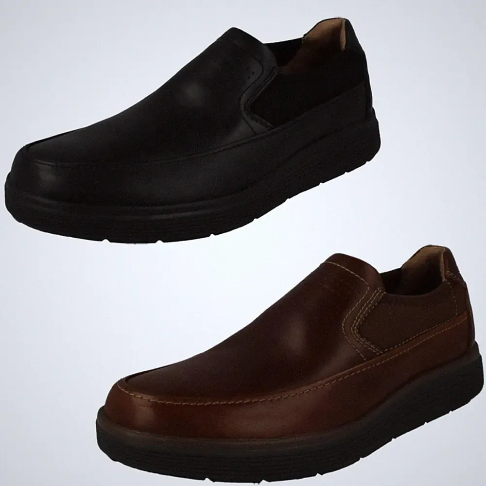 Herren Clarks Slipper Freizeitschuh Un Abode Go