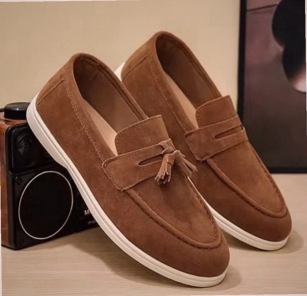 Herren Damen Elegante Wildleder Casual Modische Halbschuhe Wanderschuhe