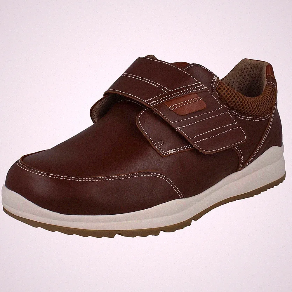 Herren DB Schuhe - Darwin weit geschnittene Lederschuhe mit herausnehmbaren Einlegesohlen