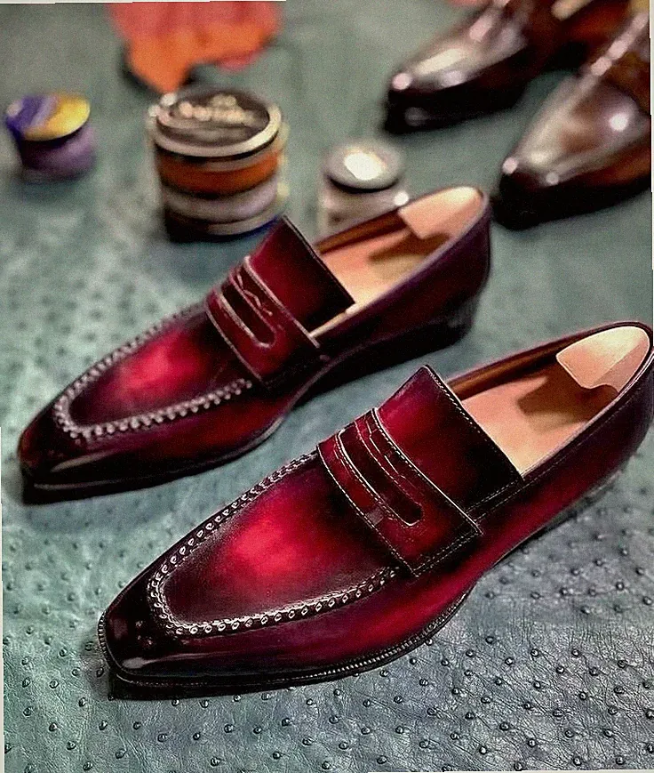 Herren Echtleder Halbschuhe Made by Taliar. Personalisieren Sie Ihre