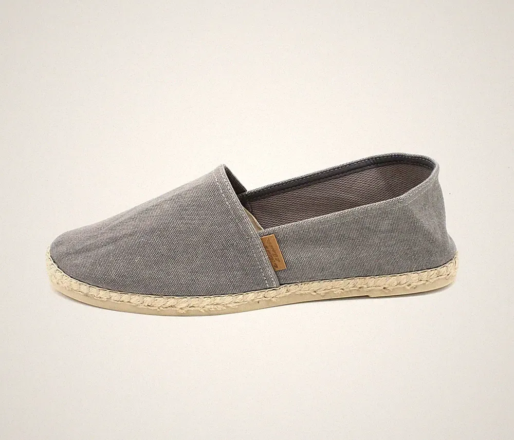 Herren Espadrilles Canvas Cord Espadrilles Sommer Halbschuhe Original Spanisch