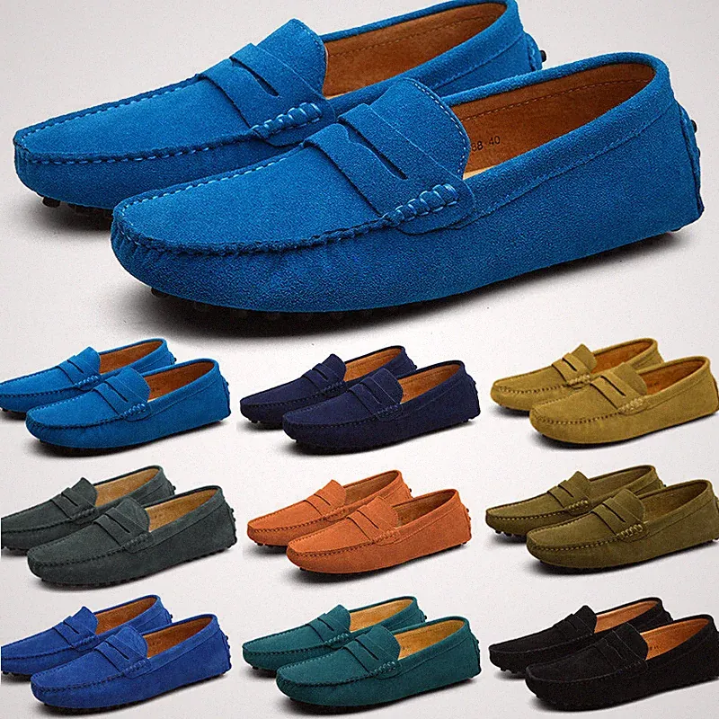 Herren Fahrschuhe Schuhe Halbschuhe Mokassins Slipper Loafers Freizeit Gr.38-48