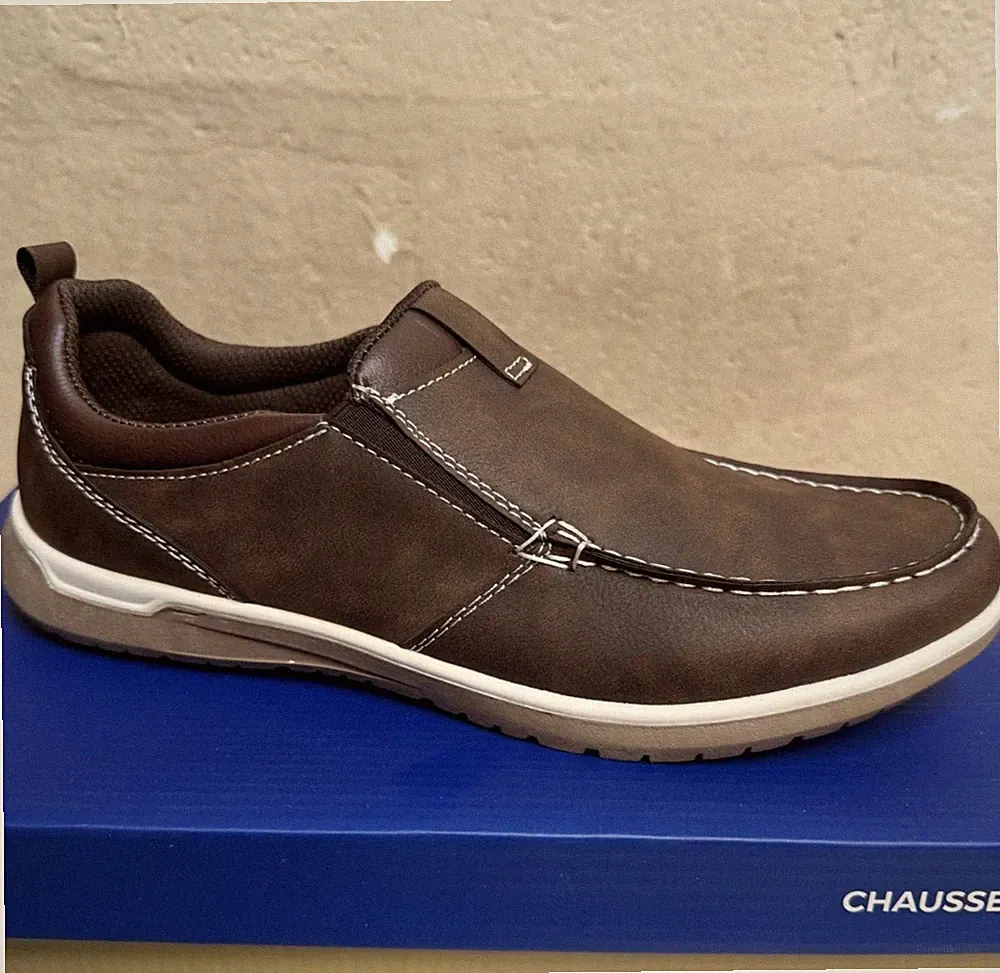 Herren Freizeit Boot Deck Neu Slipper Memory Foam Wandern Mokassin Halbschuh Schuhe Größe