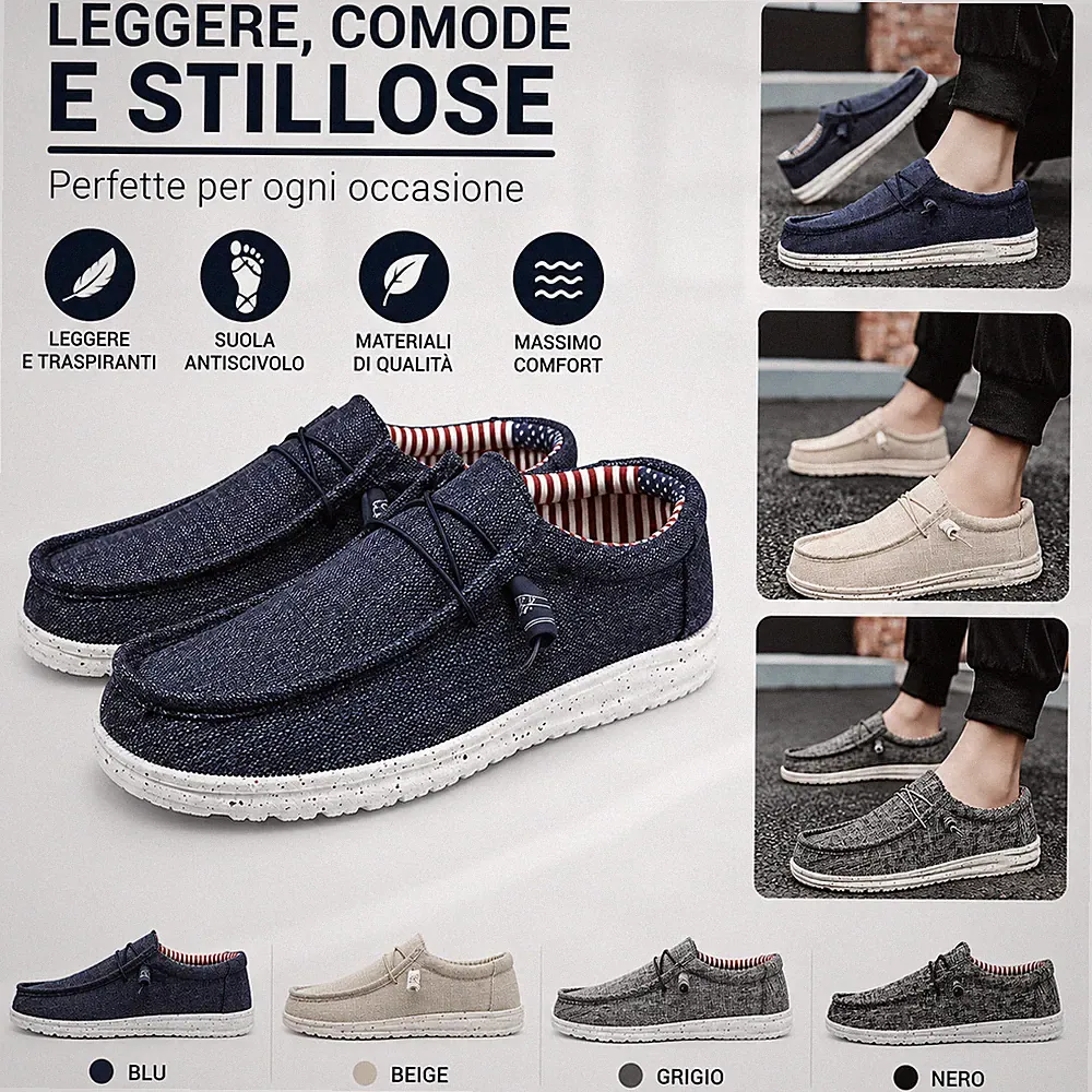Herren Freizeit Halbschuhe Canvas Sommer Halbschuhe Atmungsaktiv Herrenschuhe