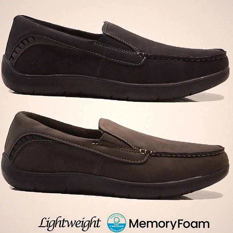 HERREN FREIZEIT SLIPPER MEMORY FOAM WALKING ARBEIT HALBSCHUHE MOKASSIN FAHRSCHUHE GRÖSSE