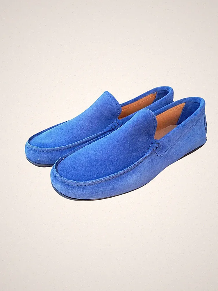 Herren Halbschuh Wildleder Farbe OCEAN
