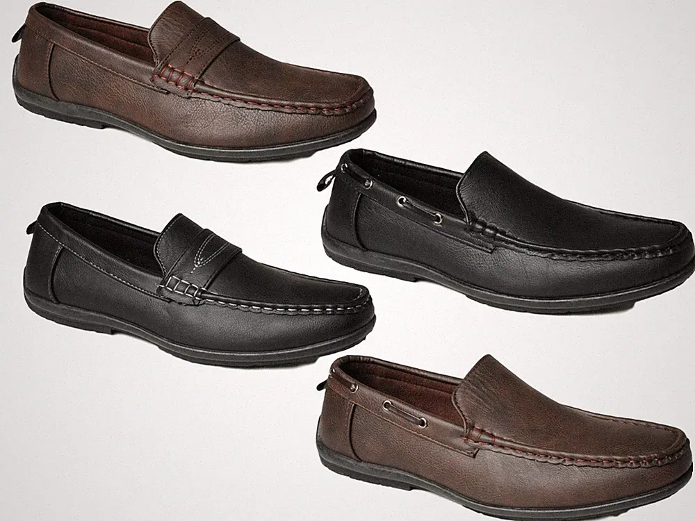 Herren Halbschuhe Slipper Fahren Schuhe Smart Freizeit Boot Deck Büro Elegant Mokassins