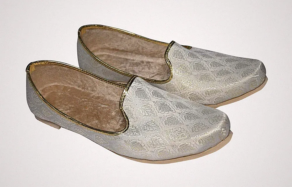 Herren Handarbeit Punjabi Jutti Halbschuhe Khusa Mojari Slipper Schuhe Art-LR 23