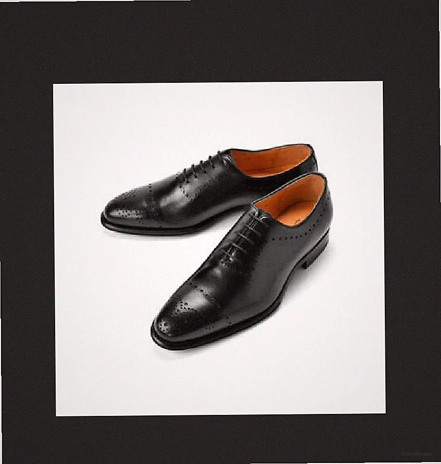 Herren Handgefertigte Schuhe Klassisch Schwarz Leder Brogue Formell Elegant Freizeitkleidung Stiefel