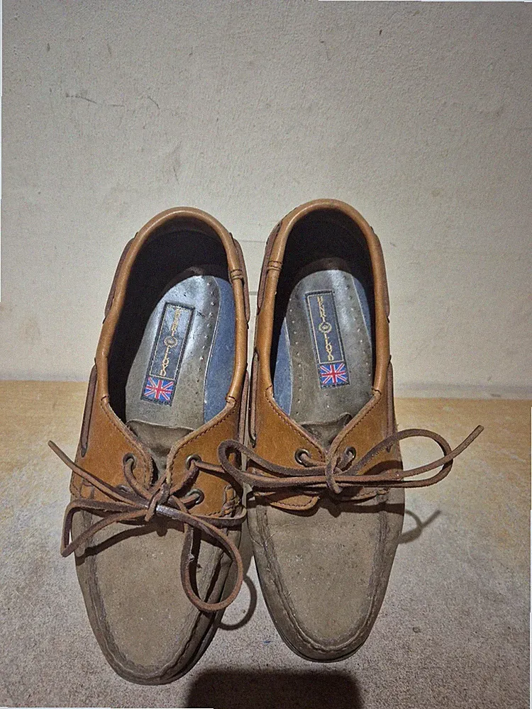 Herren Henry Lloyd Halbschuhe Slipper Gr. 41 UK 7 Bootsschuhe (P4)