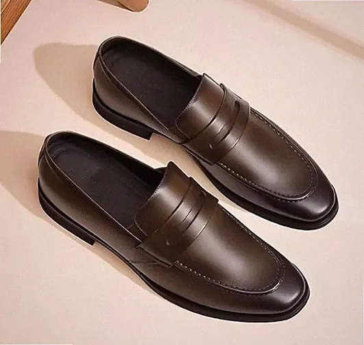 Herren Höhenerhöhende Freizeit Halbschuhe - 2,76" höher / Größe 10 -43 CHAMARIPA