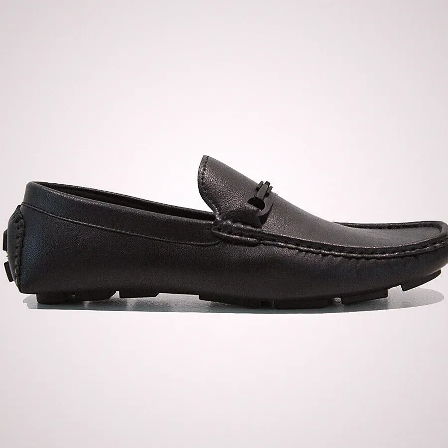 Herren Kunstleder Slipper Halbschuhe Freizeit Fahren Mokassin Boot Deck Schuhe