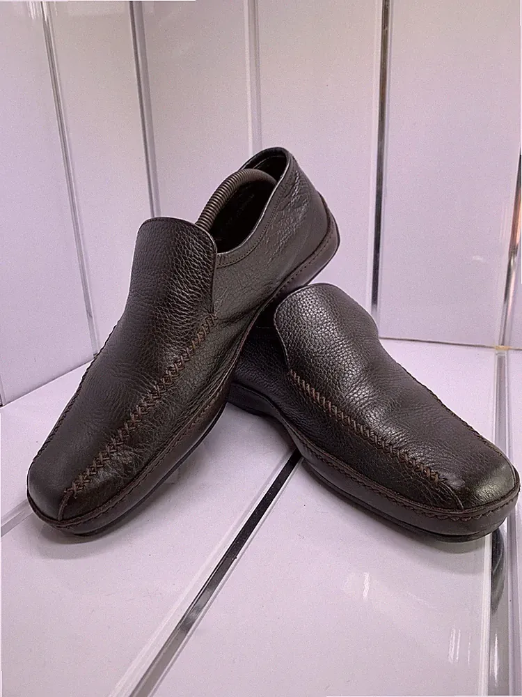 Herren Lacoste Chaussures Leder Halbschuhe, Größe 8, absolut schönes Leder