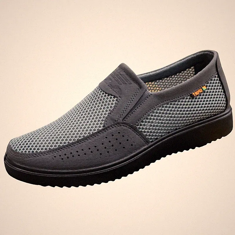 Herren Leder Slipper Wandern Boot Deck Leger Fahren Mokassin Halbschuh Schuhe Größe