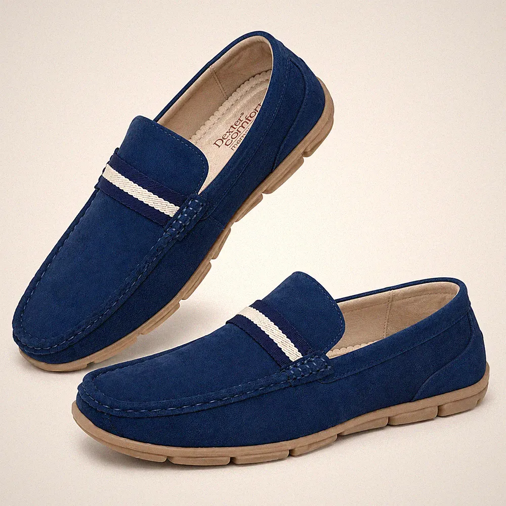 Herren Leger Slipper Elegant Halbschuhe Bequem Fahren Mokassins Boot Deck Schuhe UK
