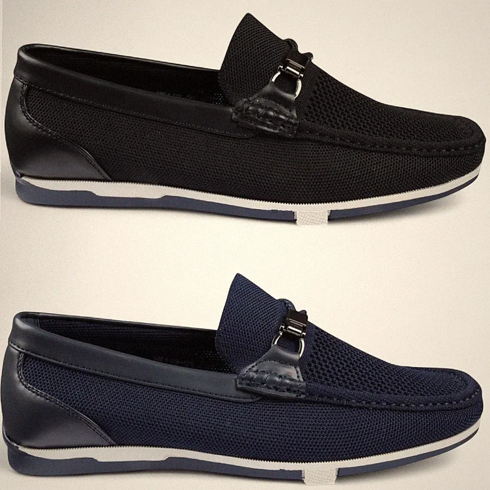 Herren Leichte Mesh Slipper Atmungsaktiv Halbschuhe Formell Bequem Schuhe