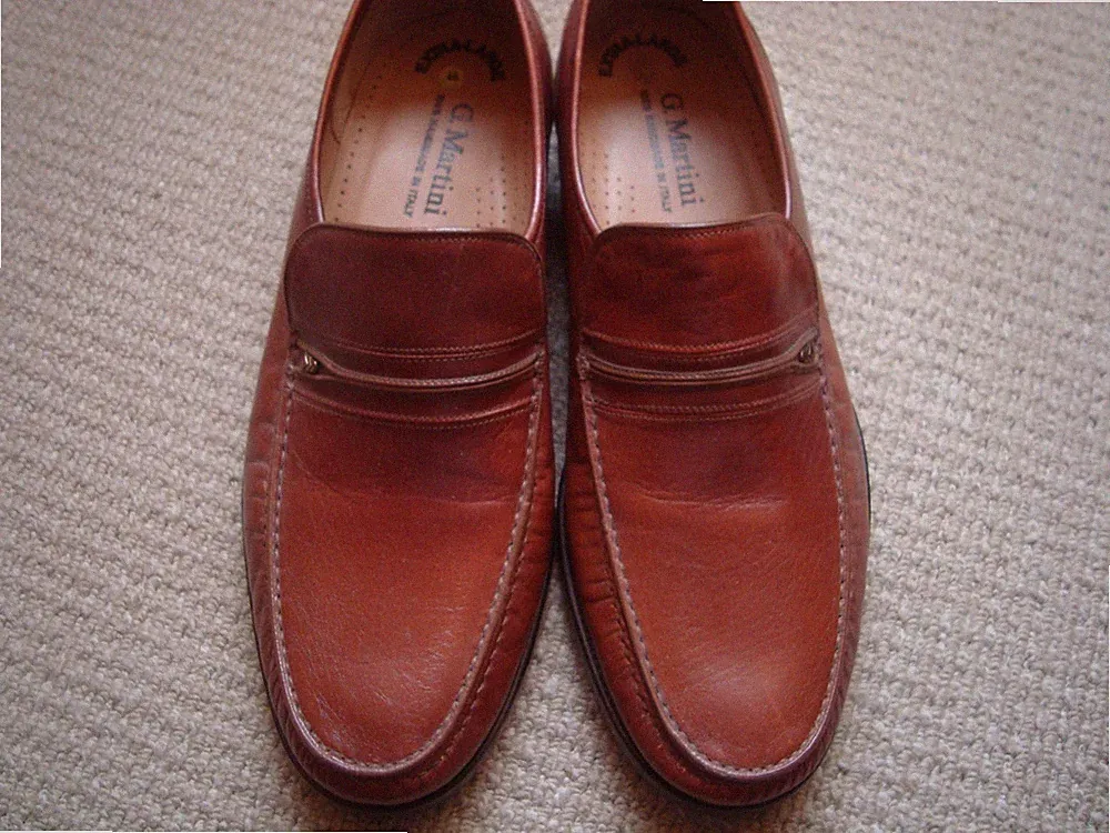 Herren Loafer Gr.46 "G.Martini" Handmade extra weit,Diabetiker?