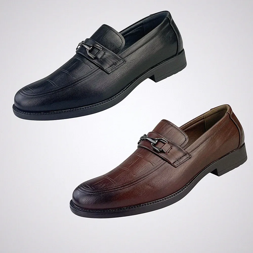 Herren Loafer Slipper Business Halbschuhe Anzug Hochzeit Schuhe Abendschuh 40-46