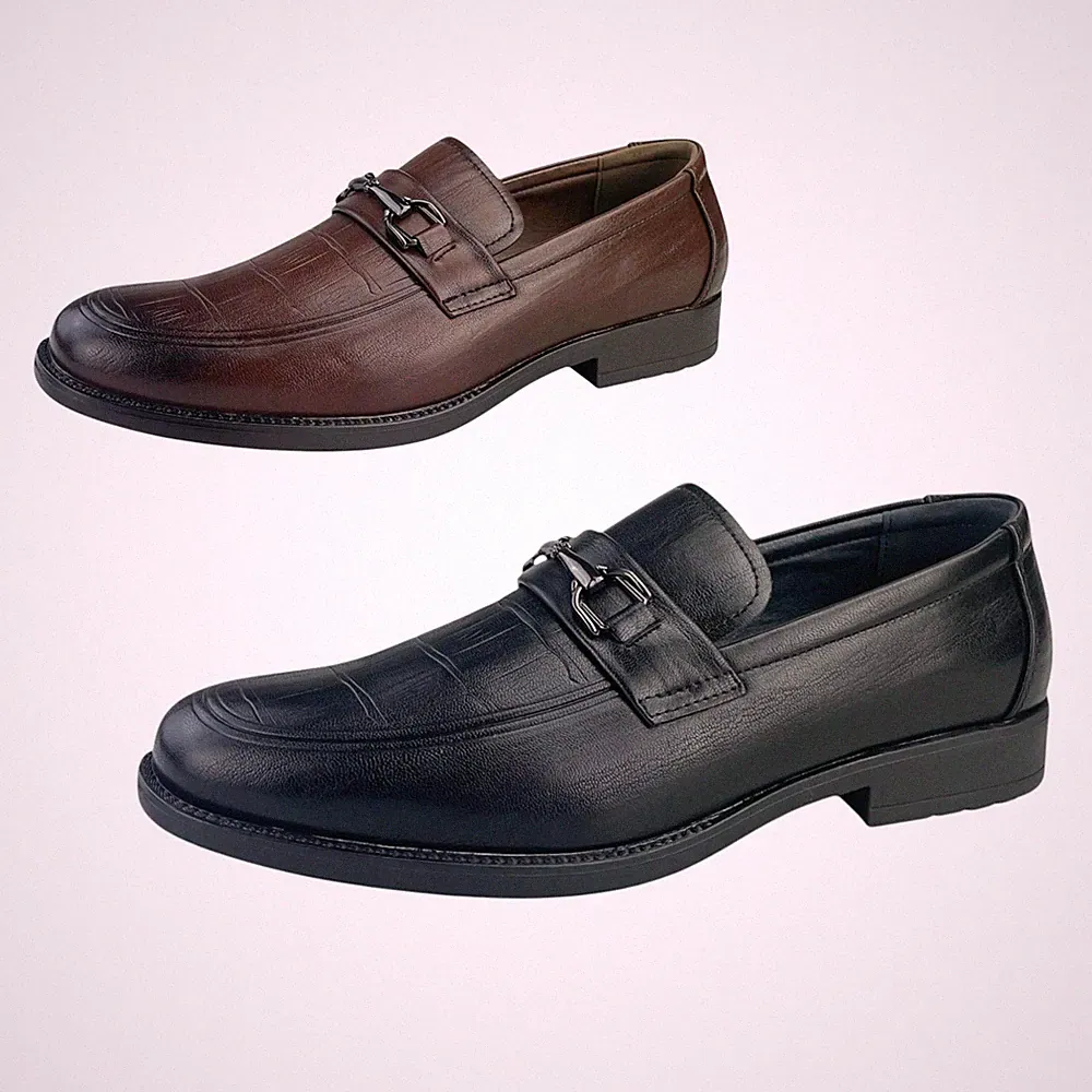 Herren Loafer Slipper Business Halbschuhe Anzug Hochzeit Schuhe Abendschuh 40-46