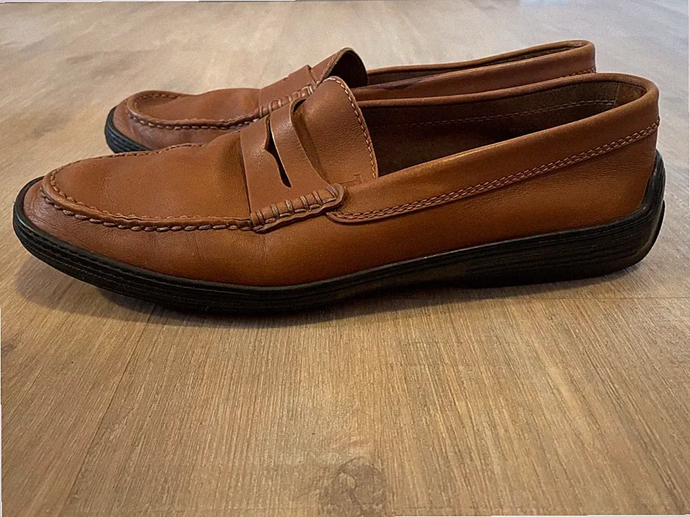 Herren Loafers von Tod's Braun Leder UK 7,5 (41,5)
