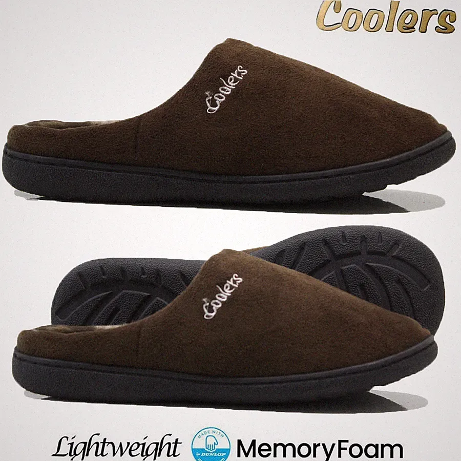 HERREN MEMORY FOAM SLIPPER HAUSSCHUHE INDOOR PANTOLETTEN GEFÜTTERT WARM KUSCHELIG WINTERSCHUHE GRÖßE