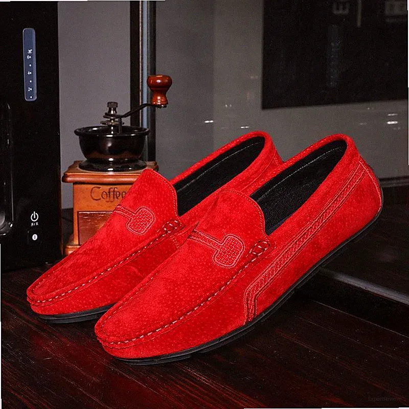 Rot Flache Schuhe