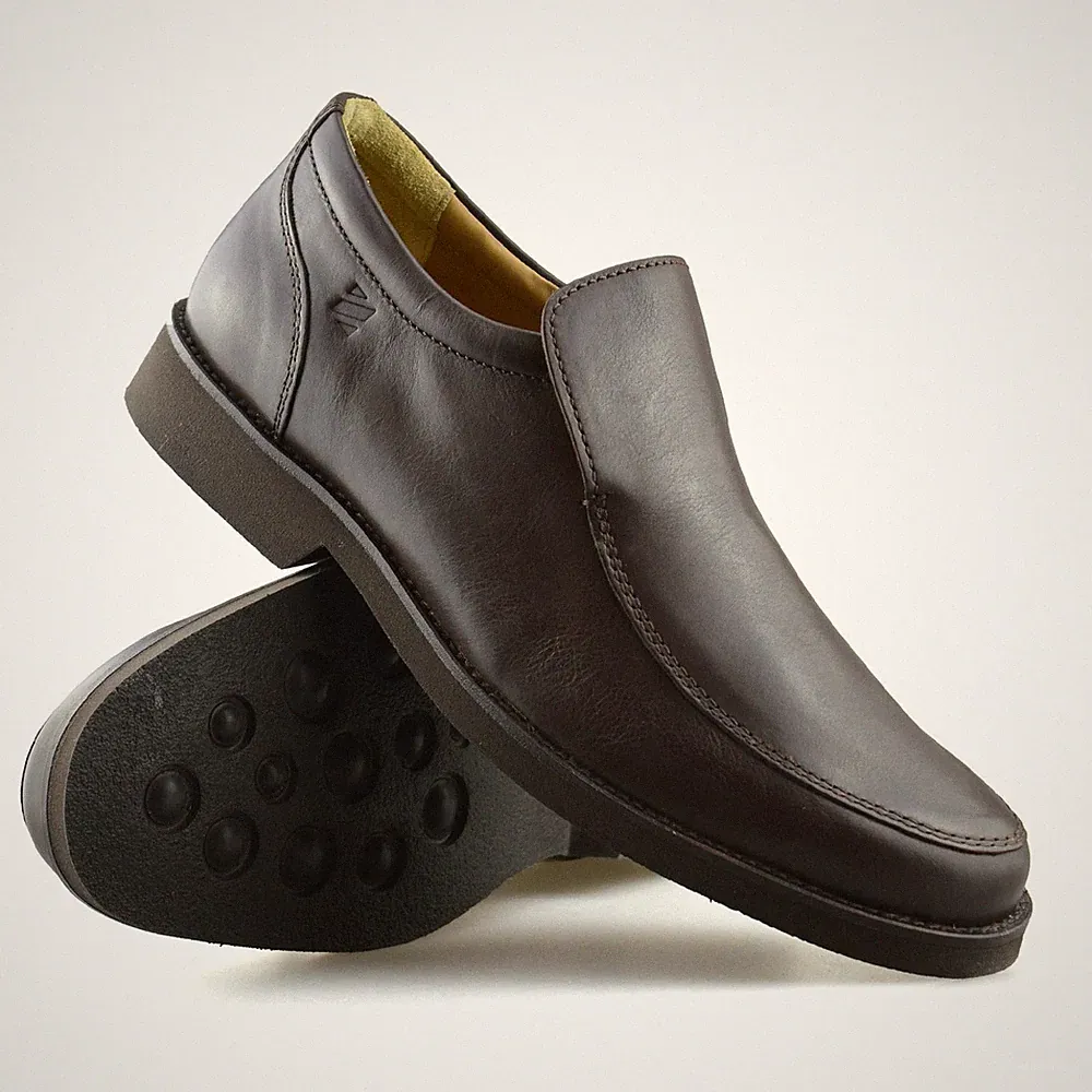 Herren Neu Leder Leger Smart Slipper Wandern Halbschuhe Mokassin Arbeitsschuhe Größe