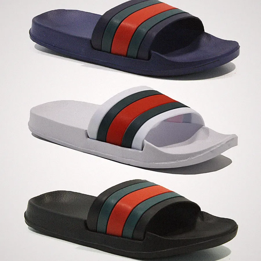HERREN NEU SOMMER FLIP FLOPS SCHIEBER DUSCHE STRAND FITNESS PULES POOL SLIPPER SANDALEN