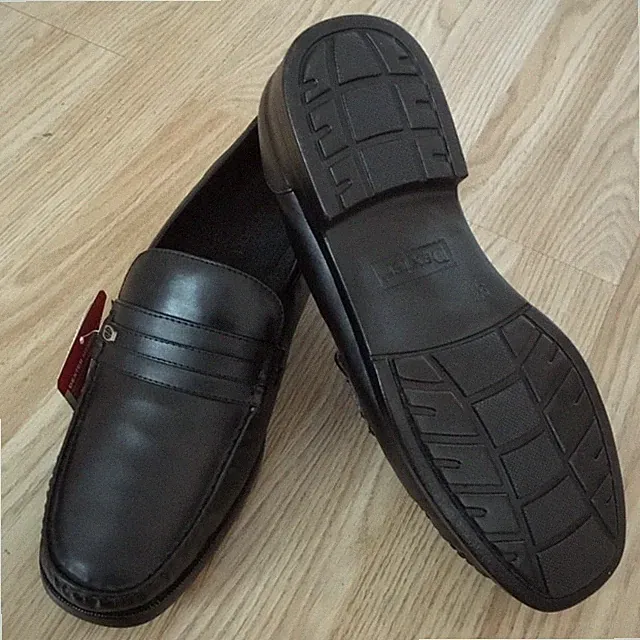 Herren Orthopädisch Diabetiker Leder Gefüttert MEMORY FOAM Halbschuh Mokassin Bootsschuh Sechs