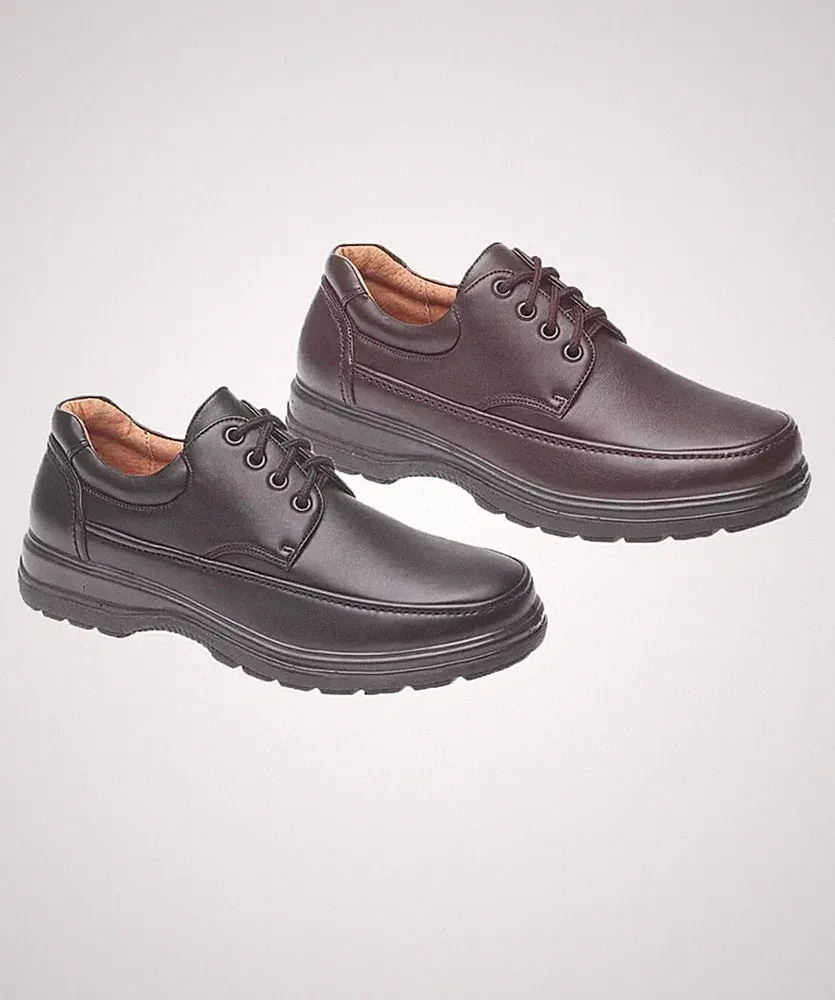 HERREN OXFORD SCHUHE FORMELL ELEGANT SCHNÜREN BEQUEM BÜRO HOCHZEIT BÜRO ARBEIT SMART