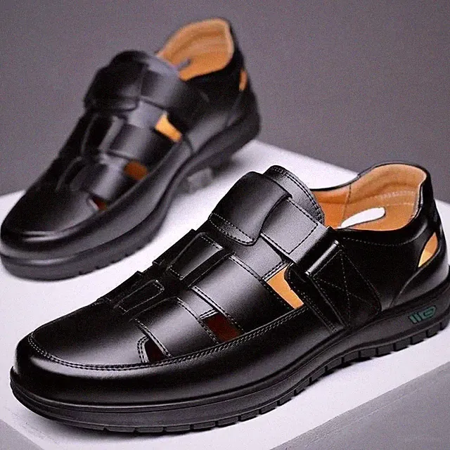 Herren Sandalen Sommer Schuhe Halbschuhe Slipper Freizeit Männer Sandalen Neu