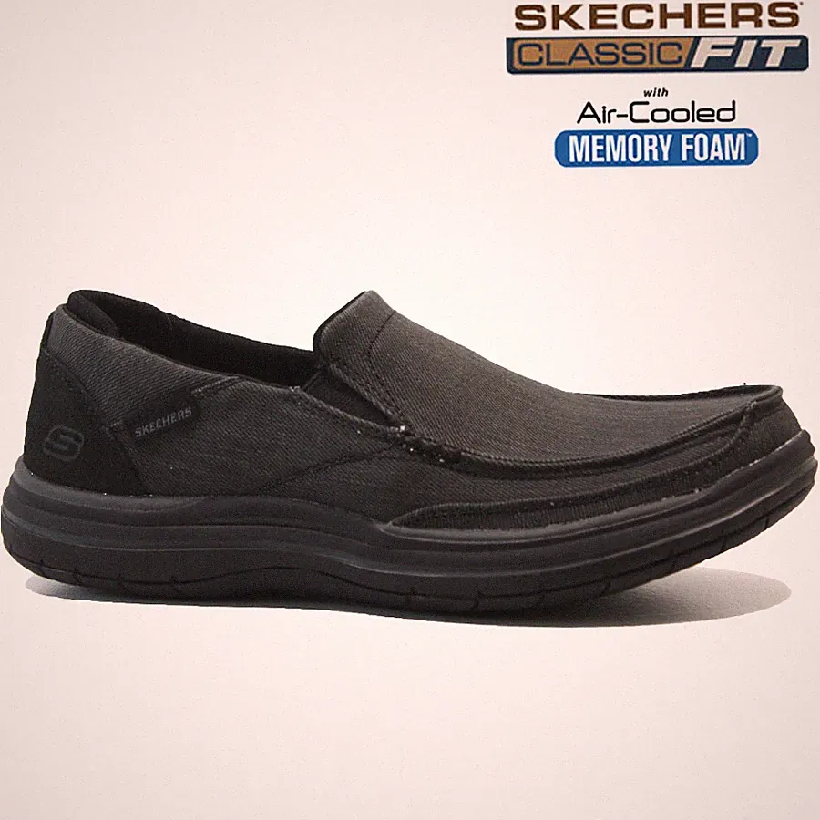 HERREN SKECHERS AIR COOLED MEMORY FOAM SLIPPER BOOT WALKING SNEAKER SCHUHE GRÖßE