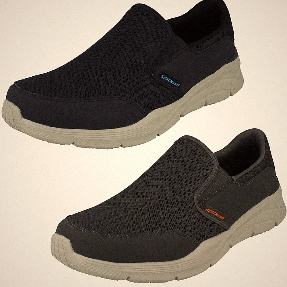 Herren Skechers Persisting 232017 Slipper Freizeitschuhe