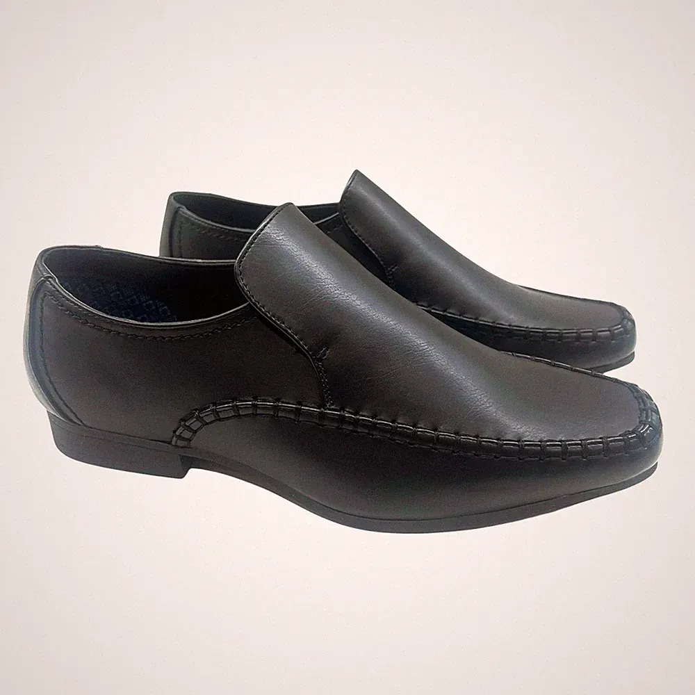 HERREN SLIPPER FREIZEIT SMART BÜRO WALKING GEPOLSTERT MOKASSIN ARBEIT HALBSCHUHE SCHUHE