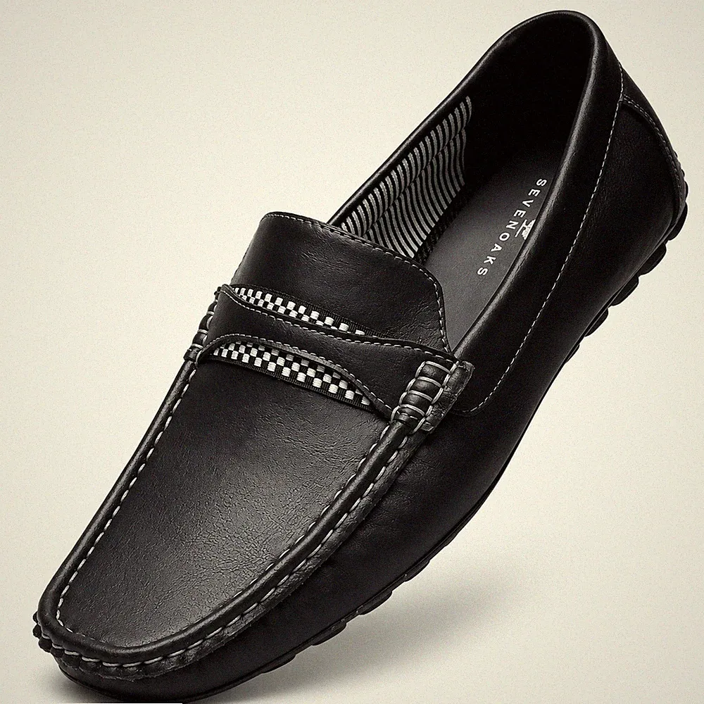 Herren Slipper Halbschuhe Leger Designer Fahren Mokassins Elegant Schuhe UK 6-9