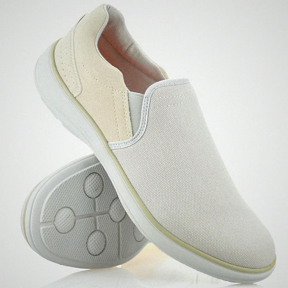 Herren Slipper Halbschuhe Leger Memory Foam Wandern Canvas Boot Turnschuhe Schuhe Größe