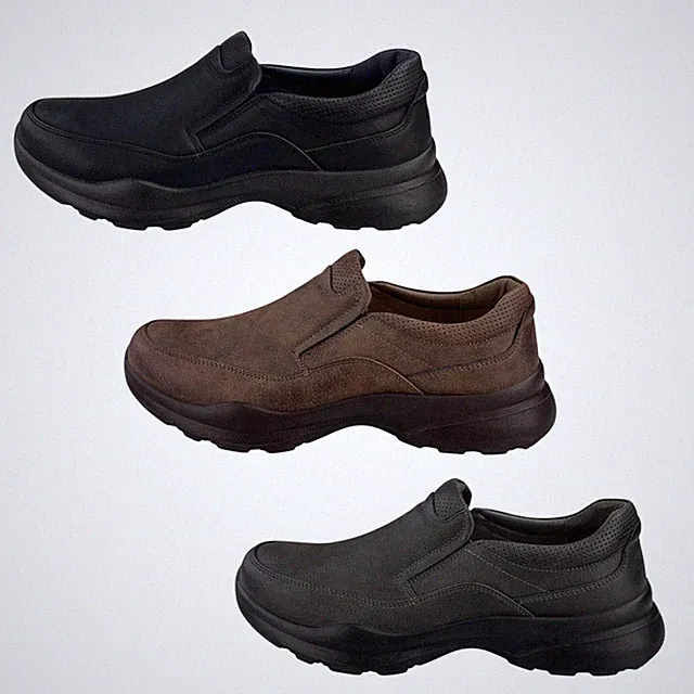 Herren Slipper Halbschuhe Schlupfschuhe Freizeit Alltag Schuhe 40-46 Neu 1381