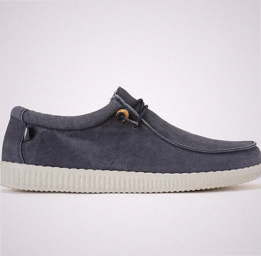 HERREN SLIPPER PITAS 100% BAUMWOLLE FARBE BLAU PERISCOPE ART. WP150