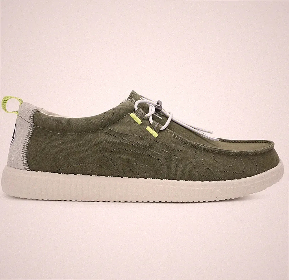 HERREN SLIPPER PITAS MODELL MOUNTAINCORE 100% BAUMWOLLE KHAKI ART. WP150