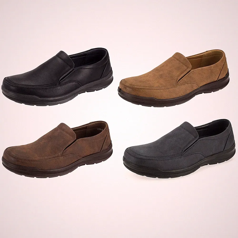 Herren Slipper Schlupfschuhe Halbschuhe Männer Schuhe Comfort Slip-On 40 41