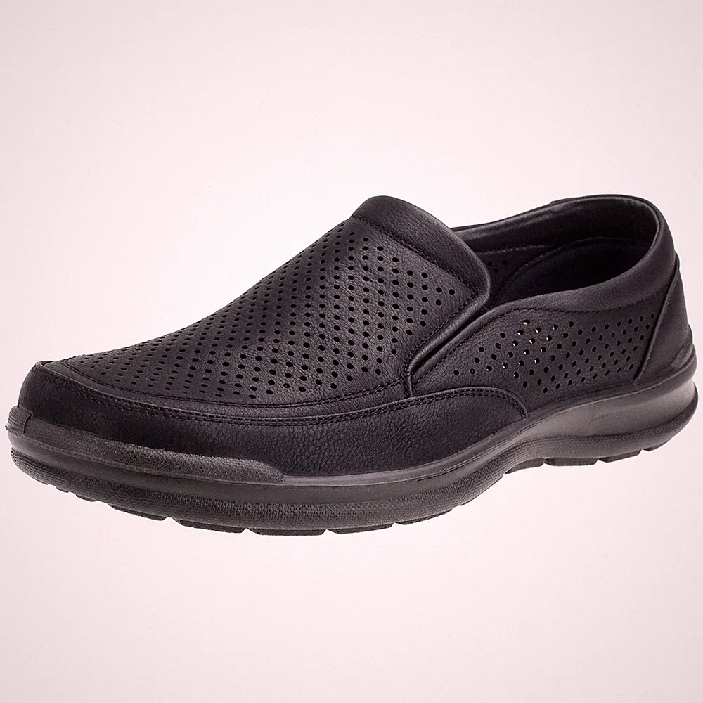 Herren Slipper Schlupfschuhe Sommer Mokassins Halbschuh Atmungsaktiv 40 41 44 45