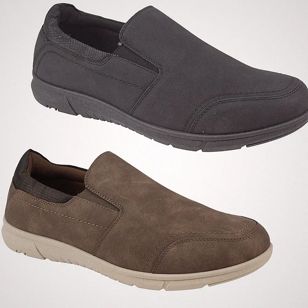 Herren Slipper Schuhe Schule Komfort Halbschuh Gehen Laufen Freizeit Sport Fahren