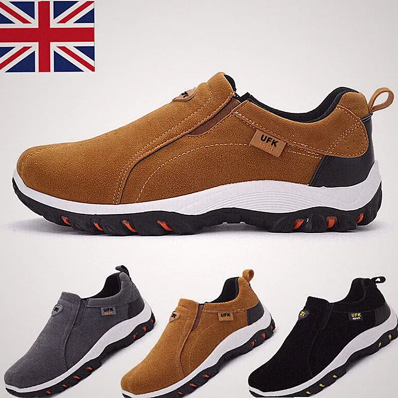 Herren Slipper Sportschuhe Outdoor Halbschuhe Freizeit Walking Sneaker Wanderschuhe