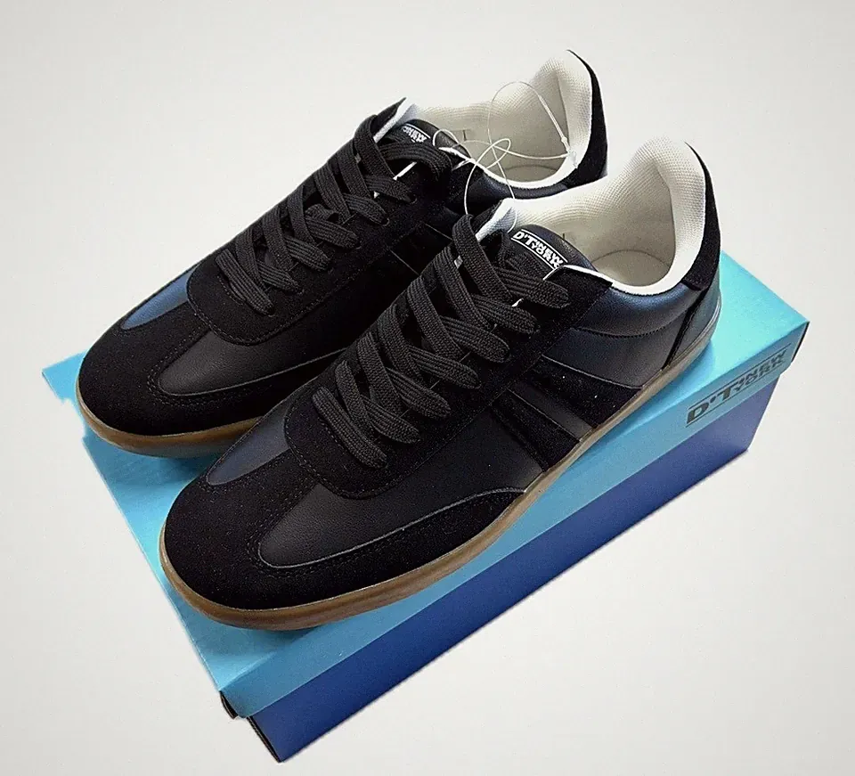 Herren Sneaker B0015780, Sportschuh mit Schnürung, Schwarz, Neu und OVP