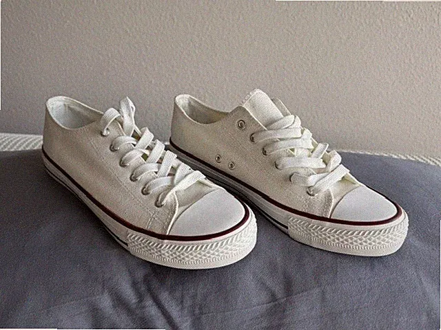 Herren Sneaker Gr.41 Creme/Weiß ++Wie Neu++