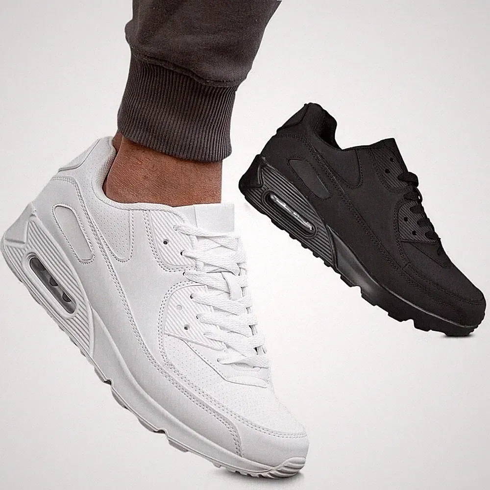 Herren Sneaker Sportschuhe Air Sohle Freizeit Schuhe Turnschuhe Laufschuhe DE