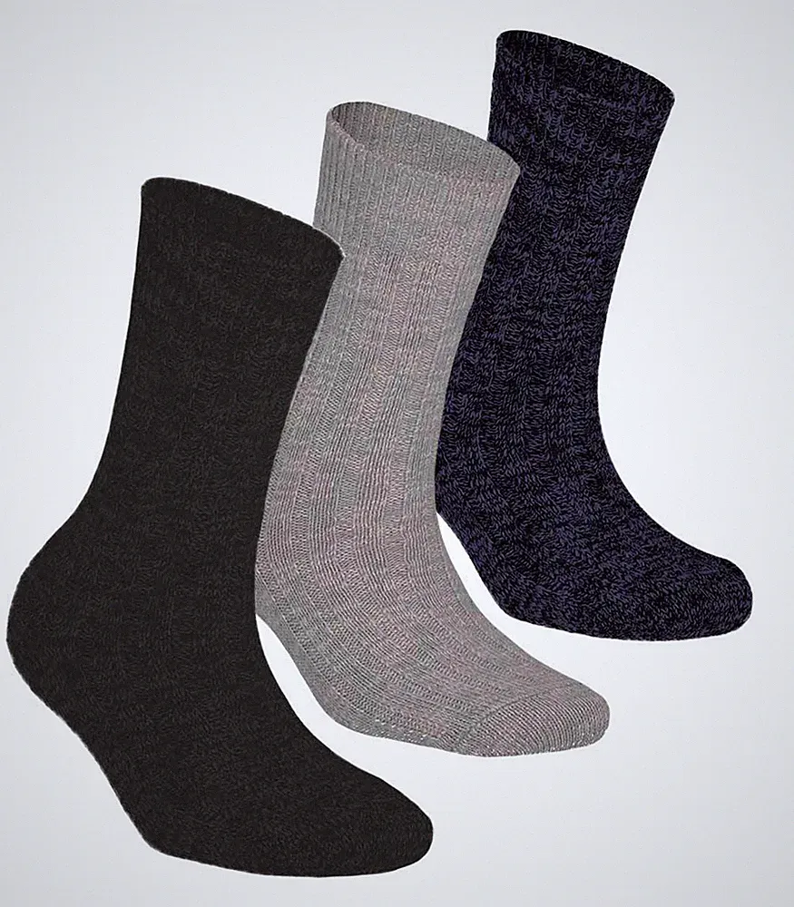 Herren-Socken mit Ripp-Struktur PURE
