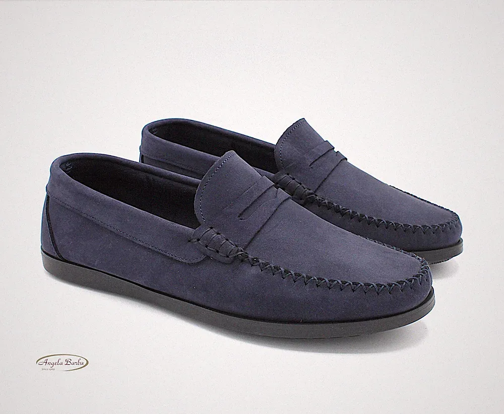 Herren Sommer Halbschuhe Wildlederschuhe Halbschuh Leder College Klassiker 43