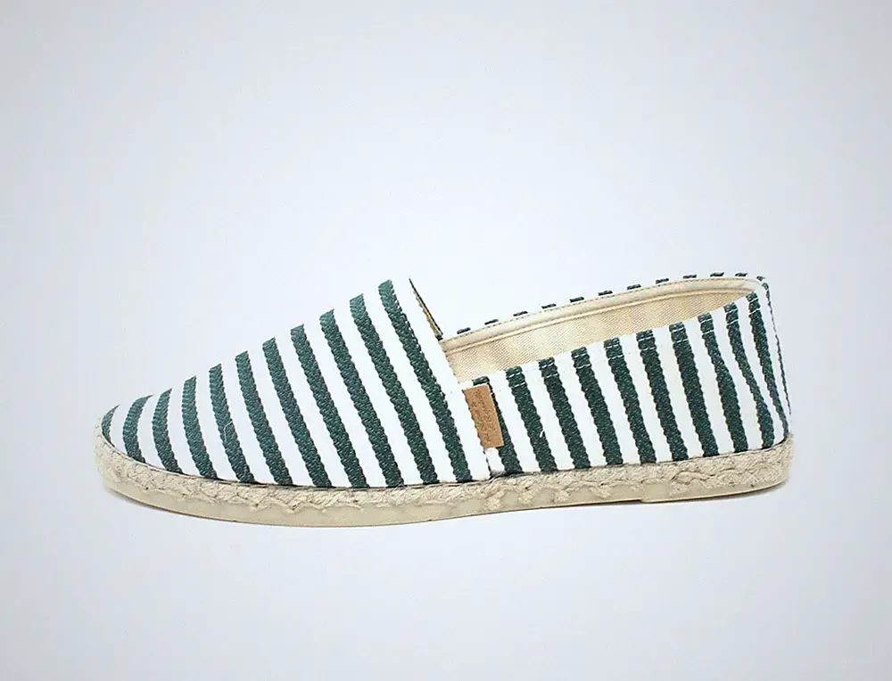 Herren Sommer Seil Espadrilles Halbschuhe Canvas Original Spanisch Espadrilles